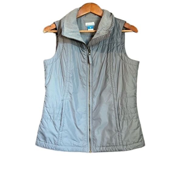 Columbia blue/ grey fleece lined vest - Picture 8 of 13